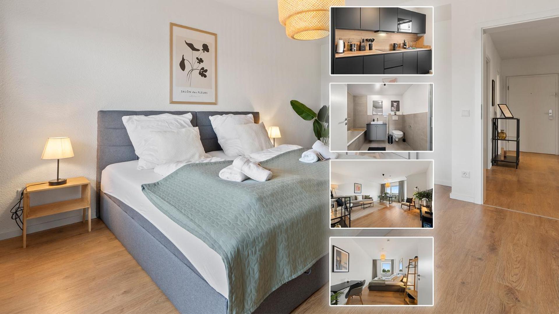 *Top* Moderne Wohnung - Naehe Koeln: Dom, Messe, Flughafen, Lanxess-Arena Bergisch Gladbach Esterno foto